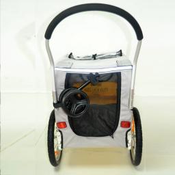Dobrável Pet Bike com reboque traseiro, cão e gato carrinho, equipado com vem para transportar animais de estimação, equipado com equitação em um cavalo - Image 3