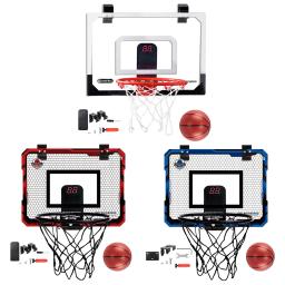 Mini Basketball Hoop Set para crianças, brinquedos esportivos indoor, presentes para crianças, adolescentes e meninos - Image 6