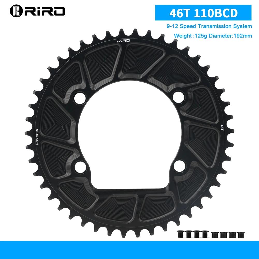 Riro 110 bcd coroa 9/10/11/12s bicicleta de estrada coroa liga alumínio estrada roda dentada para shimano r7000 r8000 r9100 - Image 1