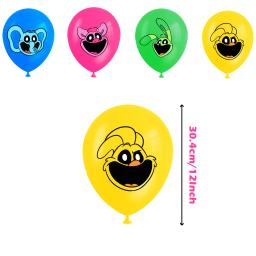 Decoração Set para festa de aniversário infantil, balão, banner, bolo Topper, brinquedos decorativos, novo, sorrindo uma - Image 6