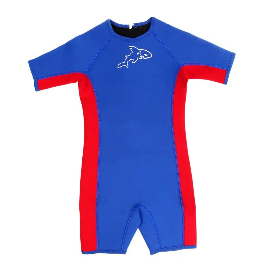 Wetsuit com snorkel para meninos, roupa de banho, surf, crianças, 3mm - Image 1