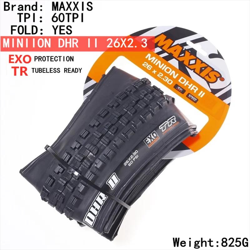 Maxxis Minion DHR (M327ru) 26/27.5/29 Polegada, pneu dobrável downhill para mountain bike, mais resistente ao desgaste e curvatura mais forte - Image 1