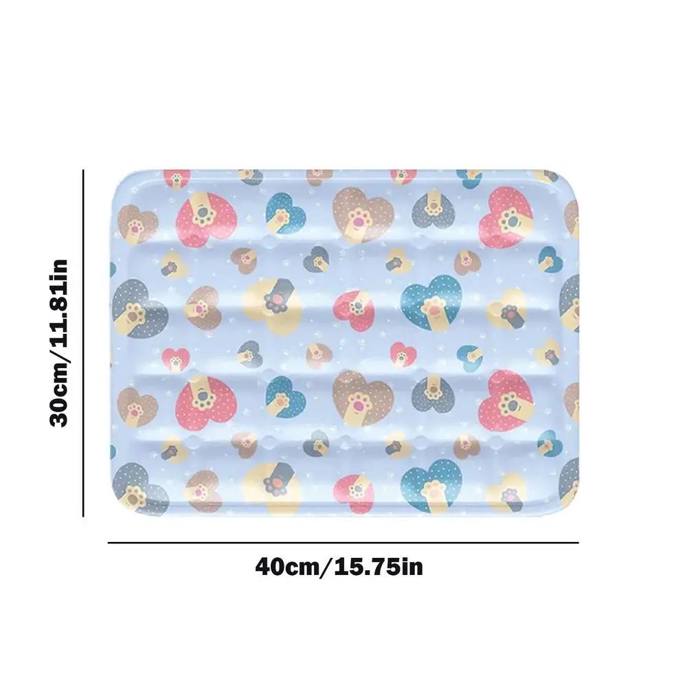Almofada De Refrigeração Automática Pet, cama Do Cão Respirável, Colchão, Almofadas De Gel Auto-Condensação - Image 1
