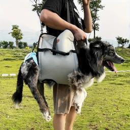 Dog Carry Sling Mochila de Emergência, Pet Harness, Transportadora para cães idosos, lesões articulares, artrite, para cima e para baixo da escada, 1pc - Image 2