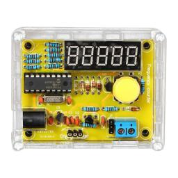 Freqüência Digital Módulo Contador com Caso Shell, Cristal Oscilador, Freqüência Contador Tester, 5 Dígitos, 1Hz-50MHz - Image 1