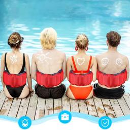 Cinto de natação flutuante ajustável para adultos Flotação de piscina Flotação de cintura Flutuação de treinamento Cinto de cintura - Image 2
