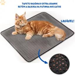 Coletor De Areia De Tapete Para Gatos, Caixa Extra Grande - Image 6