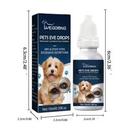 Gotas de catarata para animais de estimação solução olho lubrificante gota para cães e gatos - Image 6