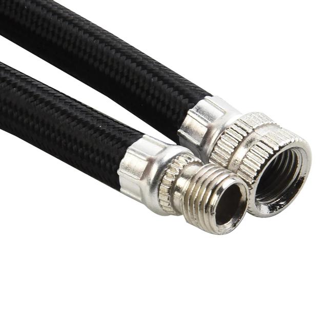 Pneu Chuck Inflator: Mangueira e Adaptador para Bomba de Ar em Bicicleta e Motocicleta
