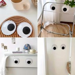 Não-secagem adesivos para artesanato infantil, bonito dos desenhos animados olhos, geladeira casa, brinquedo, diy, diy, diy - Image 3