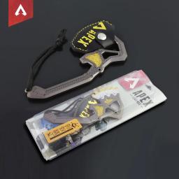 Real Steel Axe Sword for Boys, Arma da Herança, Arma, Clube de Guerra, Herança, Modelo de Metal com Coldre, Brinquedos de Segurança, Apex Legends, 13cm, 15cm, Presentes para Meninos - Image 3