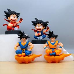 Figura de anime dos desenhos animados dragon ball z crianças brinquedos boneca kawaii goku modelo acessórios brinquedo das crianças presente figuras ação hobbies - Image 3