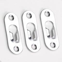 Picture Hanger Metal Espelho Gancho, Snap, Keyhole, Fixadores para Imagem, Moldura, Móveis, Gabinete, 10 pcs, 30 pcs, 50pcs - Image 5