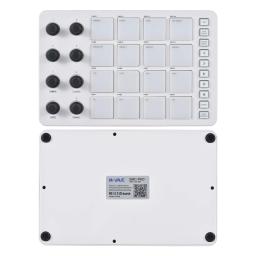 Controlador MIDI Strike Pad RGB Backlight Teclado MIDI Conexão BT Baixa Latência Interface de Saída de 3,5 mm - Image 3