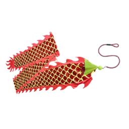 Conjunto corpo dragão com corda para adultos, suporte de dança fita, vermelho e azul, banhado a ouro, performance festiva quadrada, 6 m, 8 m, 10 m - Image 6