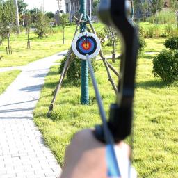 Mão-feita redonda Archery alvo rosto para arco recurvo, Longbow tiro prática, 3 camadas, palha sólida tradicional - Image 5