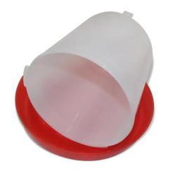Dispensador De Água De Frango Com Interruptor, Dispensador De Água De Galinheiro, Balde De Beber De Plástico, 4L - Image 6