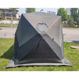 Barraca impermeável pop-up grande, gelo isolado, tempo frio, pesca, carpa - Image 3