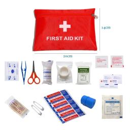 Mini kit completo portátil para emergência ao ar livre, kit impermeável de primeiros socorros, tratamento médico, viagens de carro, caminhadas, camping, 40 pcs, 50 pcs, 80pcs - Image 1