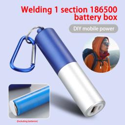 Multicolor Portátil Power Bank Case Kit, Banco de Potência, 18650 Bateria Suíte, Caixa de Carga DIY Externa, Celulares Universais, 5V, 1A, 1Pc - Image 2