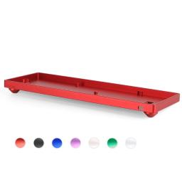 B95D Novo Teclado Mecânico Metal Anodizado Alumínio CNC Pés Almofada de Suporte Alu 2Pçs Antiderrapante 7 Cores Opcional - Image 2