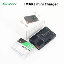 Gens Ace IMARS Mini Balance Charger, 2-4S Modelo, Bateria de Lítio, Lipo, Nimh, NiMH, G-Tech, USB-C, 60W, RC Bateria - Image 1