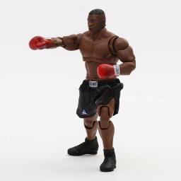 King of Boxing Storm Colecionáveis, Mike Tyson WBC Ver, 1:12 Escala Desktop Action Figure Toy, Modelo de coleção - Image 6