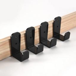 Hóquei Stick Wall Mount Display Holder, Golf Club Rack, cabide horizontal para parede doméstica, vara, 4 pcs - Image 5