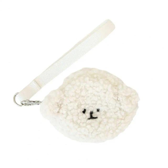 Dispenser de Pelúcia Estiloso em Design de Desenhos Animados para Cães, Acessório Fofo e Moderno para Pets