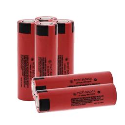 Brandnew original ncr 47g 18650ga alta descarga 3.7v 3500mah 18650 bateria recarregável lanterna plana superior bateria de lítio - Image 5