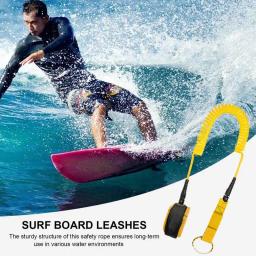 Liberação rápida prancha Leash, Bodyboard Strap, elástico, Stand Up, Paddle Board, corda perna, água Sports Suprimentos - Image 3