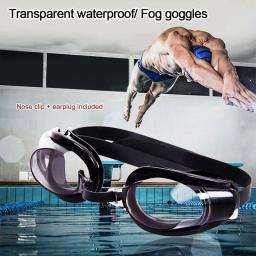 Unisex verão natação óculos, alta definição, óculos de natação ajustável, impermeável, anti-nevoeiro, adulto óculos, suprimentos esportes - Image 5