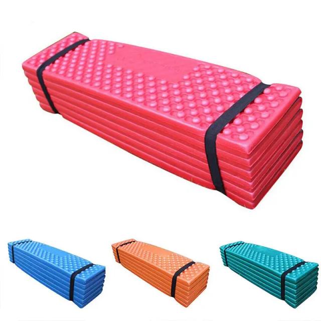 Tapete de Acampamento Dobrável Ultraleve e Impermeável 190x57x2 cm para Praia e Dormir ao Ar Livre