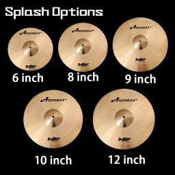 Arborea splash cymbal-killer series 6/8/9/10/12 Polegada b20 bronze kits de tambor pratos instrumentos musicais de percussão - Image 5