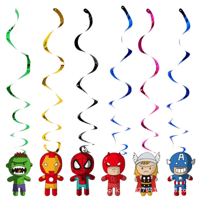 Tema de Festa dos Vingadores Marvel: Louças, Balões, Copos, Pratos e Decorações para Aniversários Infantis