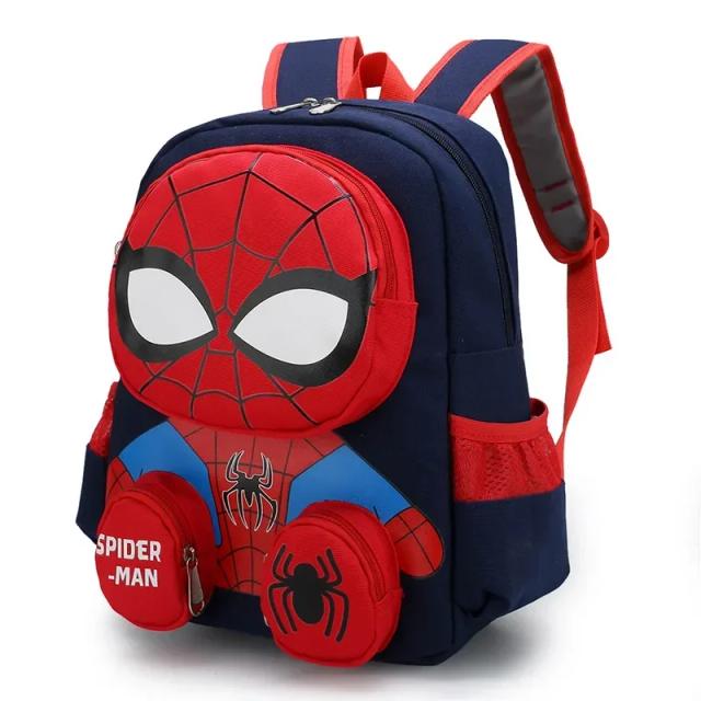 Spiderman Mochila Escolar Infantil Desenho Animado 3D