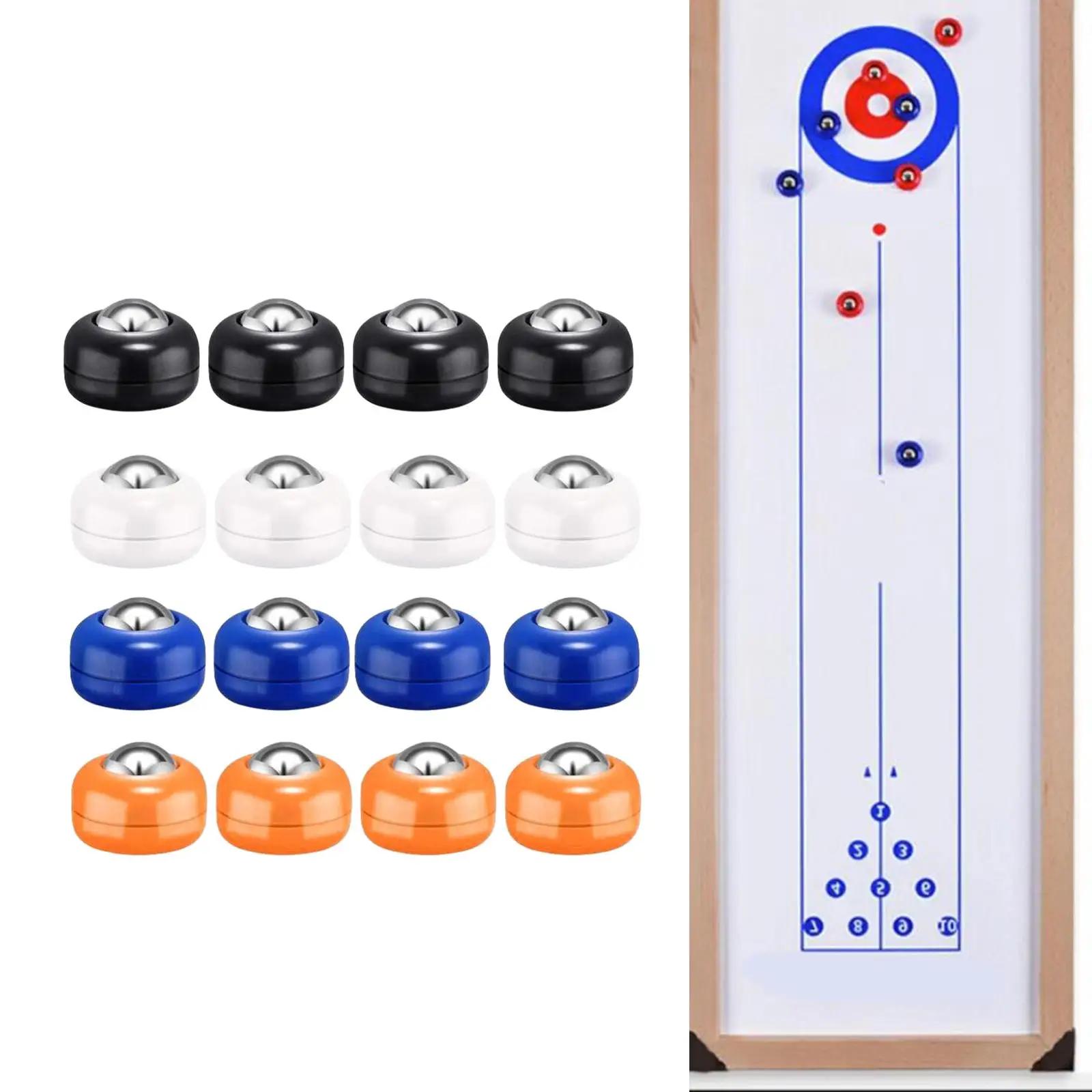 16 pçs discos de shuffleboard substituição acessórios de shuffleboard discos de jogo de mesa portátil para entusiastas de shuffleboard jogando - Image 1