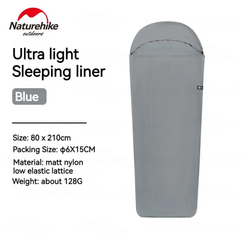 Naturehike-forro térmico do saco de dormir para a mamã, forro interno, acampamento ao ar livre, caminhadas, portátil, ultraleve, 128g - Image 3