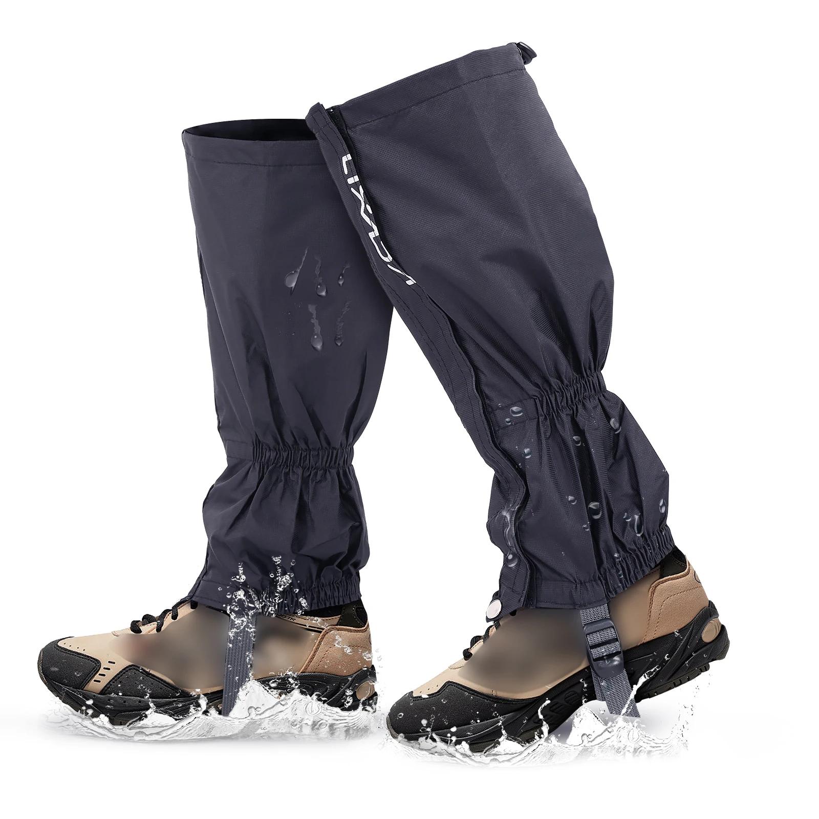 Lixada polainas esqui ao ar livre acampamento caminhadas escalada impermeável neve legging à prova de vento teekking deserto botas de neve sapato capa - Image 1