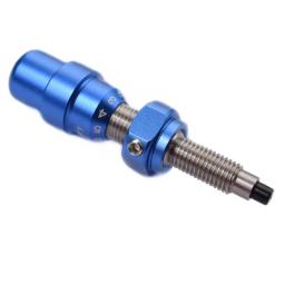 Êmbolo de almofada para tiro com arco, cores azul, parafuso de pressão, botão de clique de ação para arco recurvo - Image 1