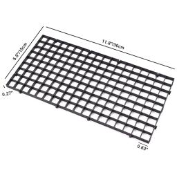 Divisor De Aquário De Malha De Plástico, Difusor De Luz Do Tanque De Peixes, Caixa De Ovos, Isolamento Inferior, Filtro - Image 6