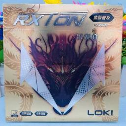 loki kirin k3 raquetes de tênis de mesa com rxton ouro trem tênis de mesa borracha ittf profissional raquete de ping pong loki borracha - Image 4