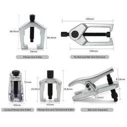 Automotive Front End Service Set, Ball Joint Separator Kit, Pitman Arm Puller, Tie Rod End Remover, Splitter Removal Tool, 5pcs - Image 5