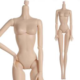 30cm corpo da boneca supermodelo princesa bonecas corpo 1/6 acessórios com multi articulação branco/abbronze pele diy brinquedo da menina - Image 3