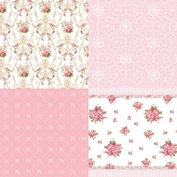 Panalisa-Scrapbook Papel Floral, Scrapbooking, Modelado, Artesanato DIY, Fundo, Rosa, Flor, Panalisa, 6 "x 6", 24 Folhas - Image 4