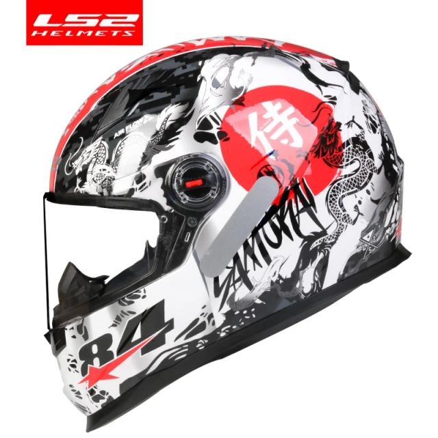 LS2 Capacete para Motocicleta FF358 Corrida ECE Aprovado