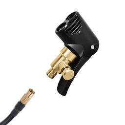 Adaptador de mangueira de bico de bomba de bicicleta, cabeça dupla, peças de bombeamento, acessórios de serviço, f/v a/v schrader/presta, conversor de válvula, bicicleta - Image 1