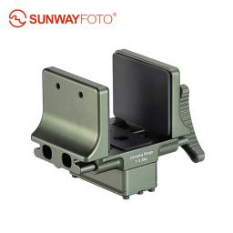 Sunwayfoto SM-86 caça tripé rifles arma resto para tiro sela montar para arca swiss braçadeira adaptador - Image 2