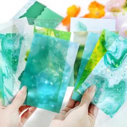 Adesivo de tamanho grande com textura bonita, 12 pcs, decoração para diy, diário, álbum, plano de fundo, decorativo, artesanato suprimentos - Image 4