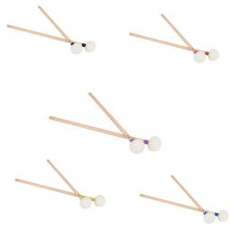 Irin baqueta de baixo, 2 peças, tom fixo, martelo de tambor, cabeça de feltro, material de bordo, baquetas de marcha, peças de reposição de percussão - Image 6